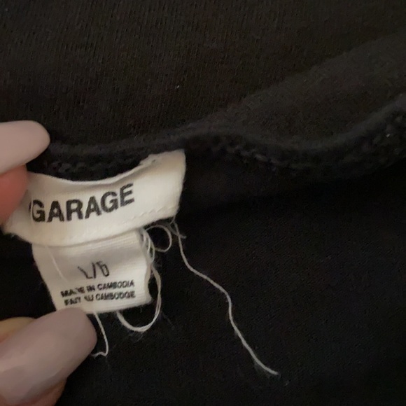 Black Crop Top - Picture 3 of 3